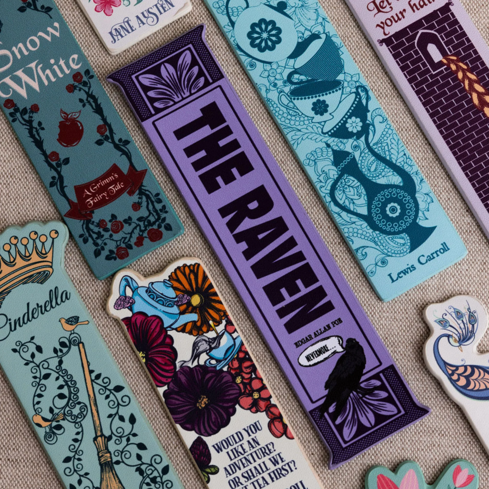 Bookmark, The Raven (Purple) - Image 4