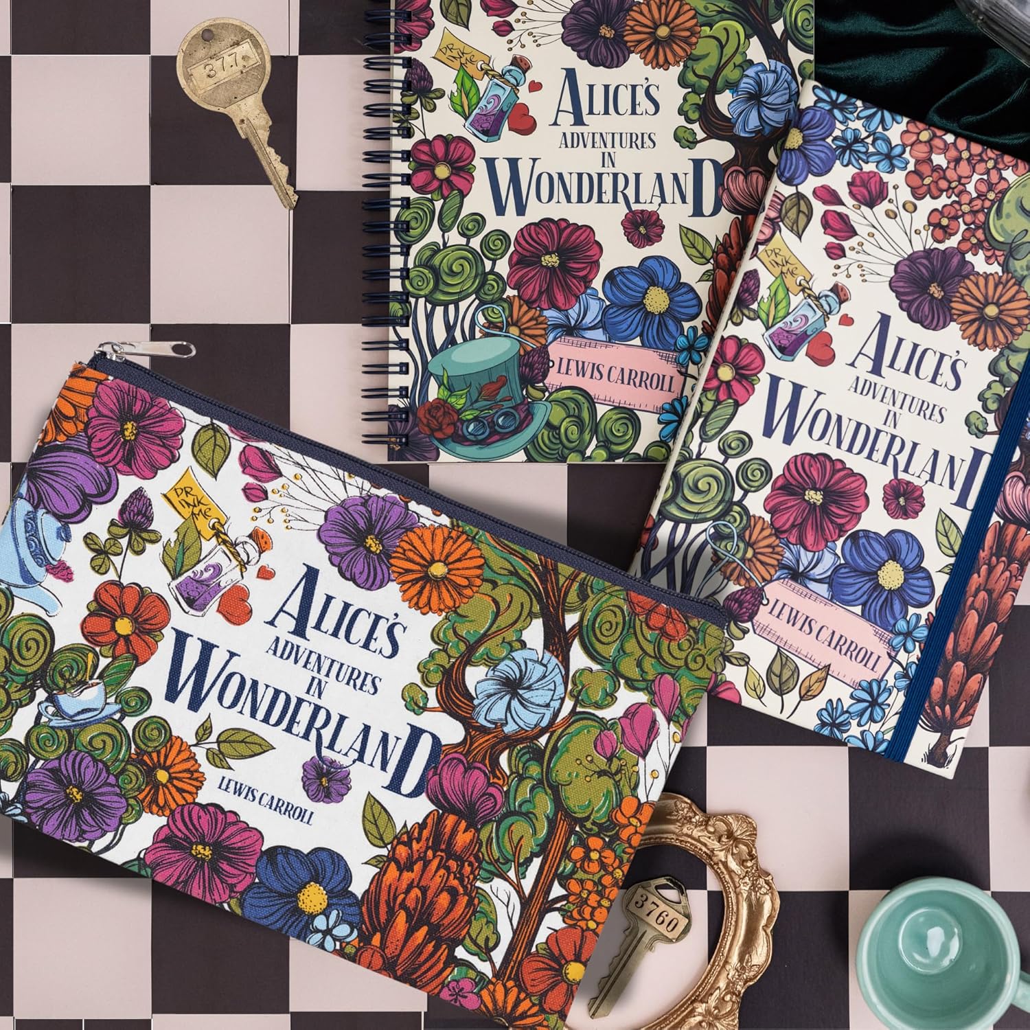 Canvas Pouch, Alice's Adventures in Wonderland - Image 3