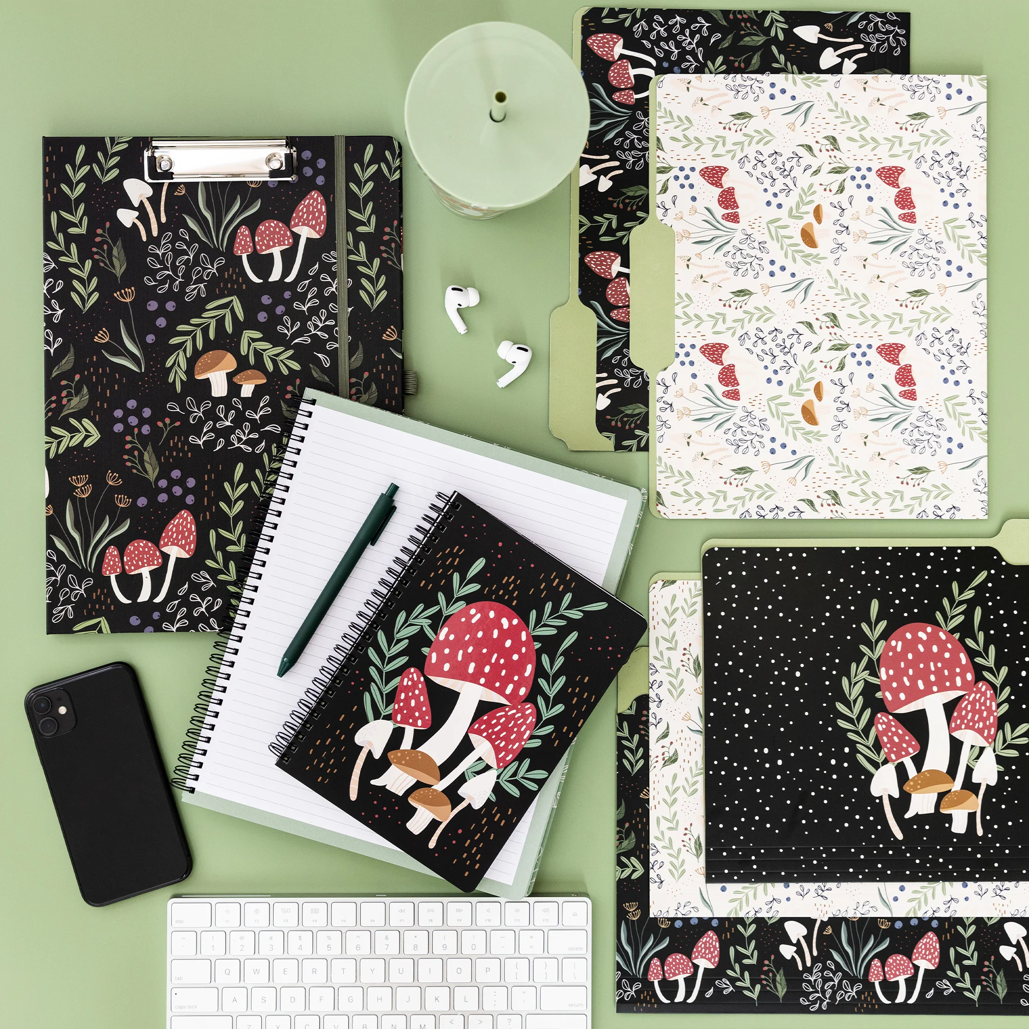 Clipboard Folio, Mushroom - Image 6