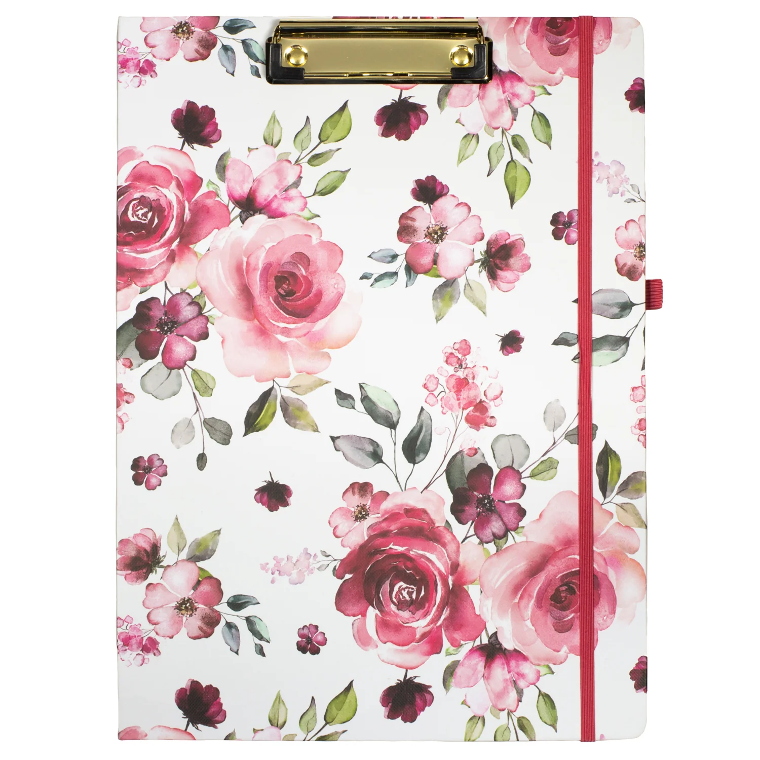 Clipboard Folio, Rose Floral - Image 2