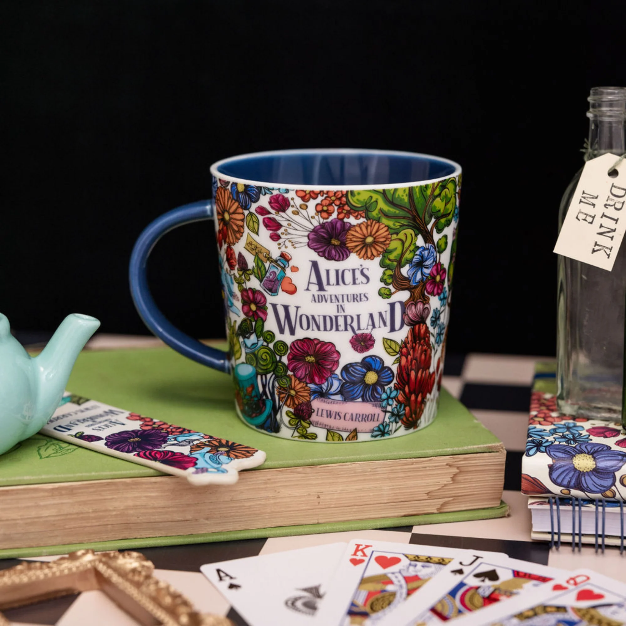 Ceramic Mug, Alice's Adventures in Wonderland (Floral Nonsense) - Image 4