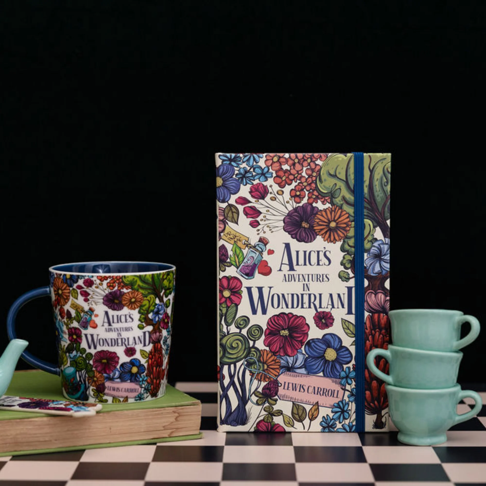 Ceramic Mug, Alice's Adventures in Wonderland (Floral Nonsense) - Image 6