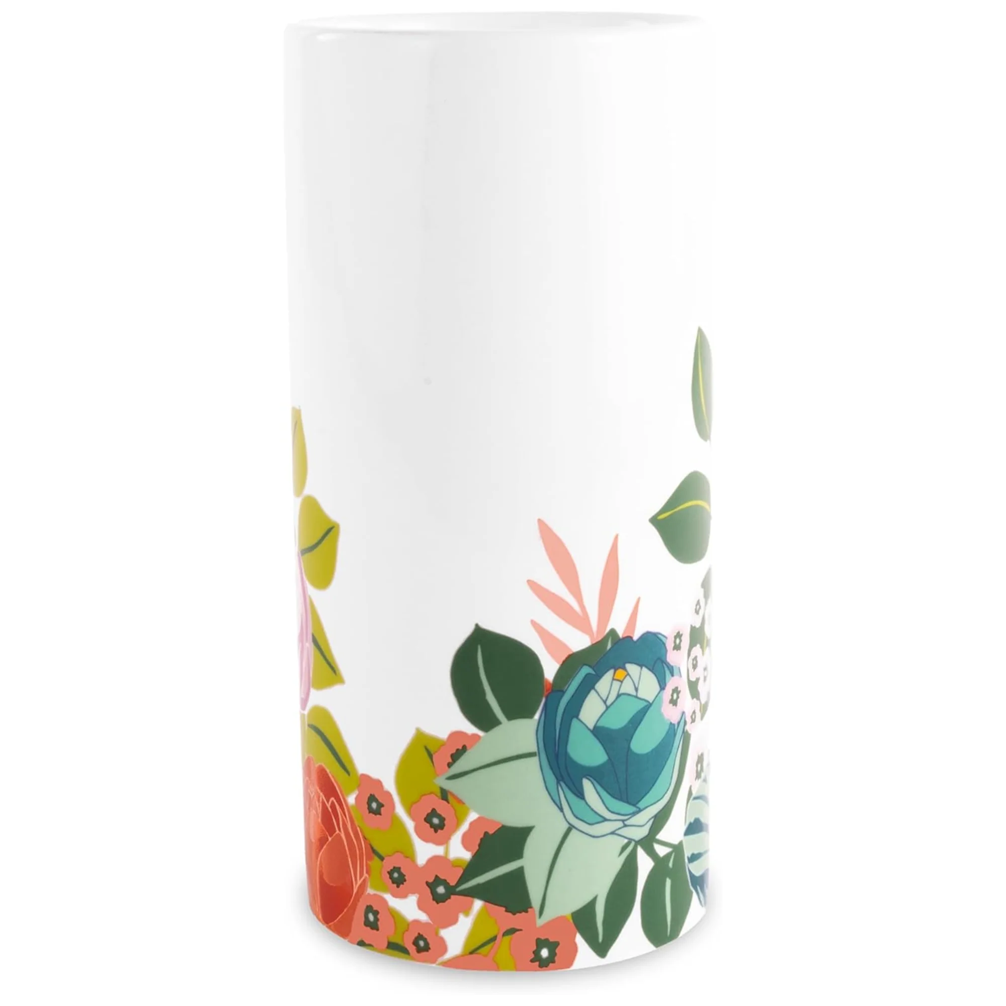 Cylinder Vase, Garden Blooms - Image 2