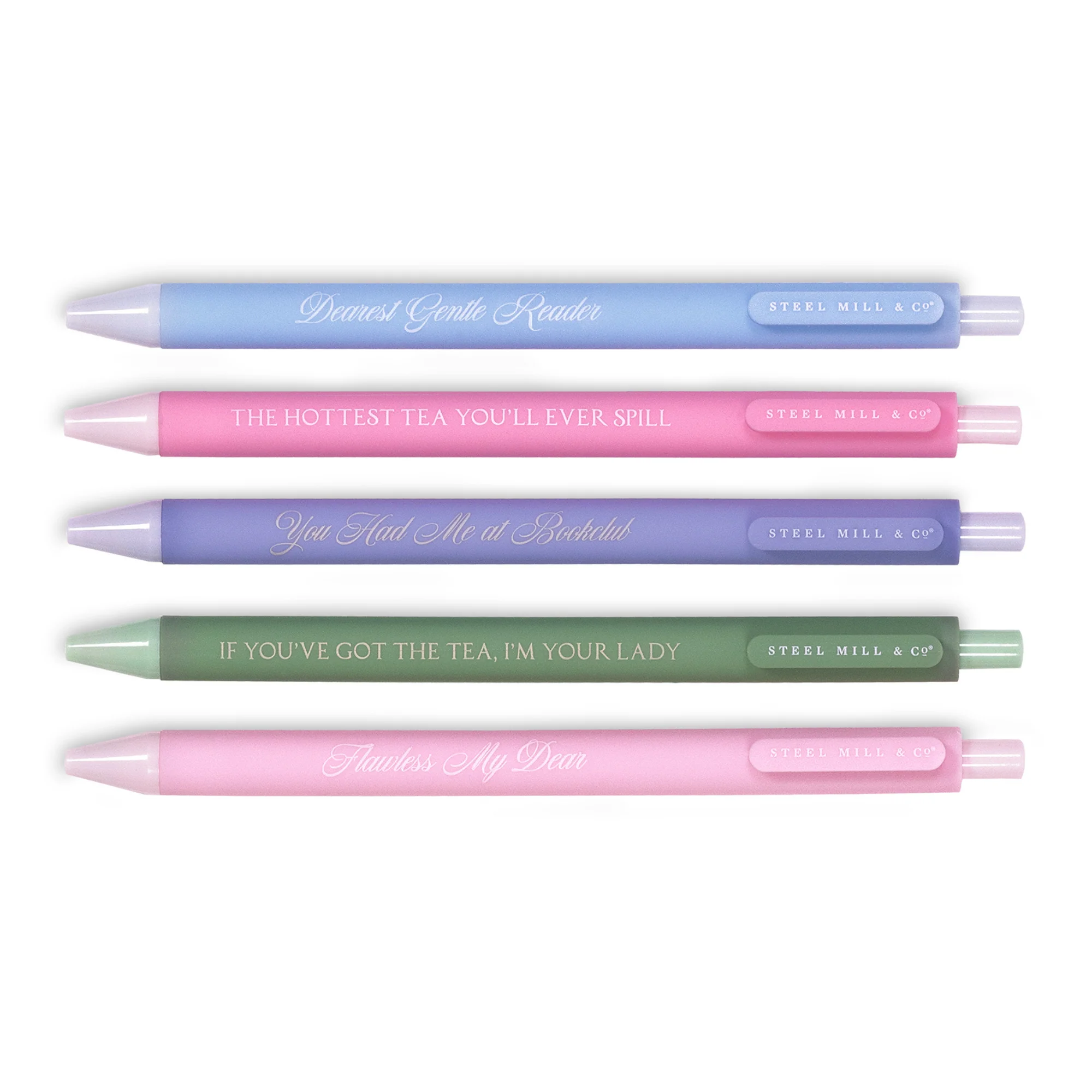 Gel Pen Set, Book Club Tea Party - Image 3