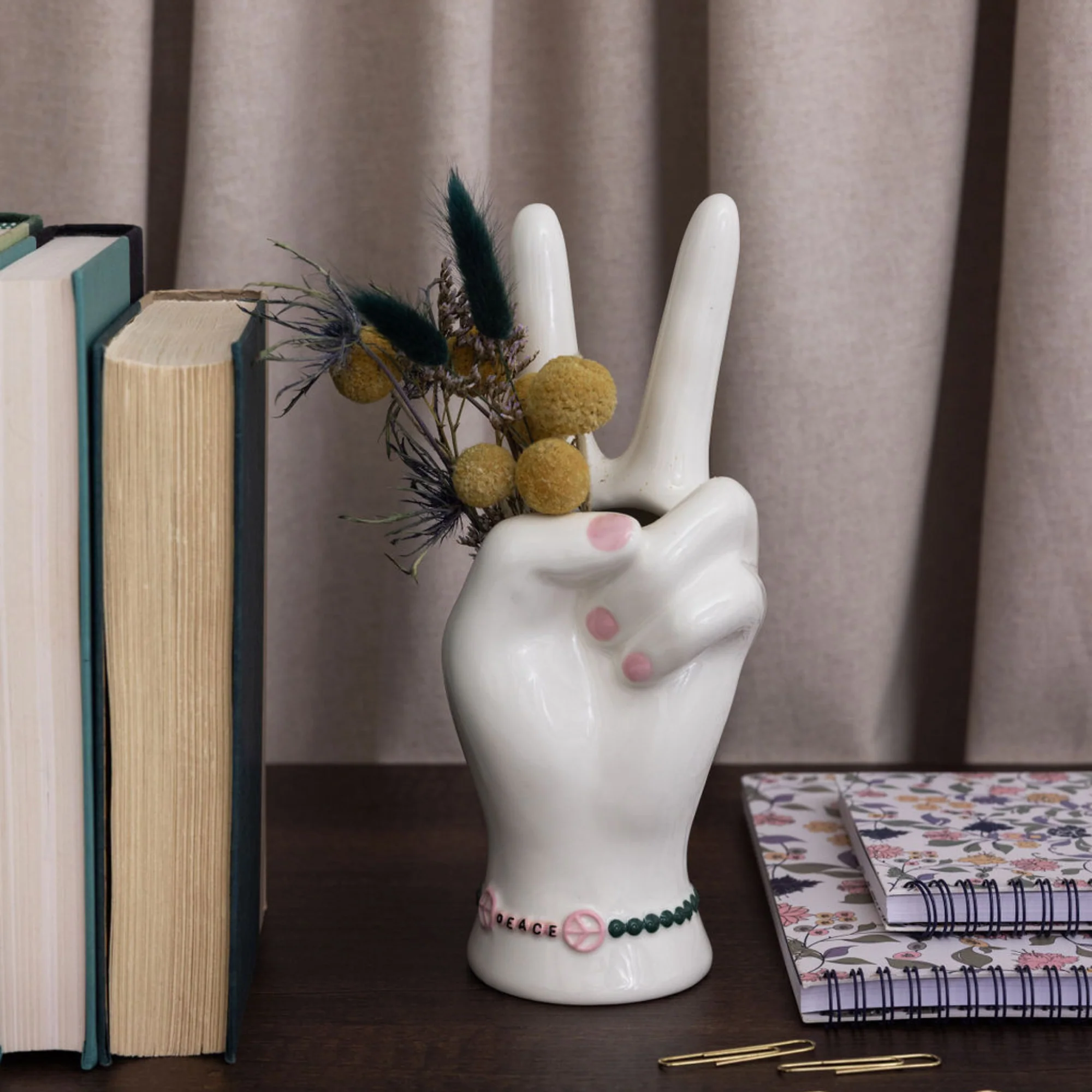 In My Peaceful Era Ceramic Vase - Image 5