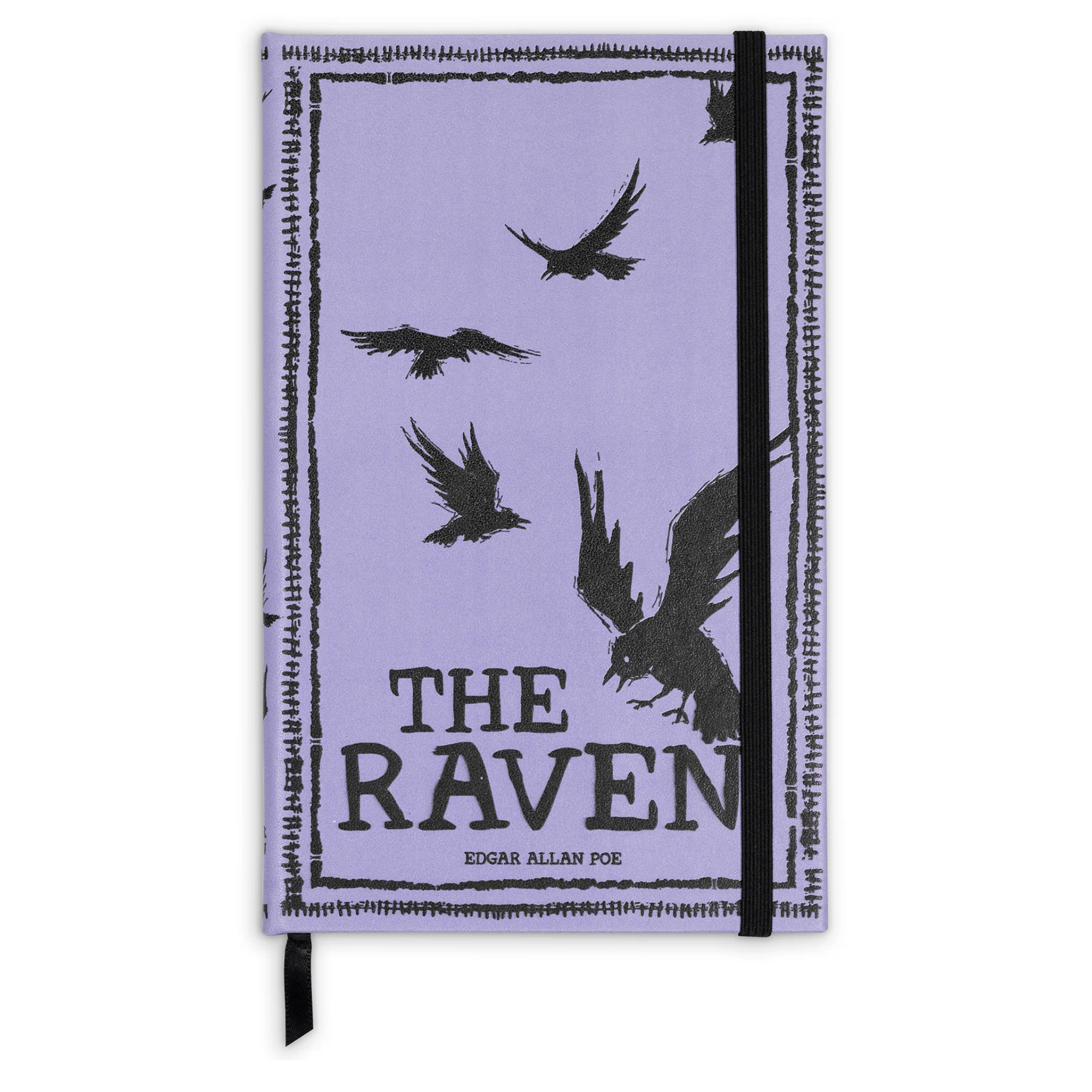 Large Book Vase and Leatherette Journal Bundle, The Raven (Purple) - Image 4