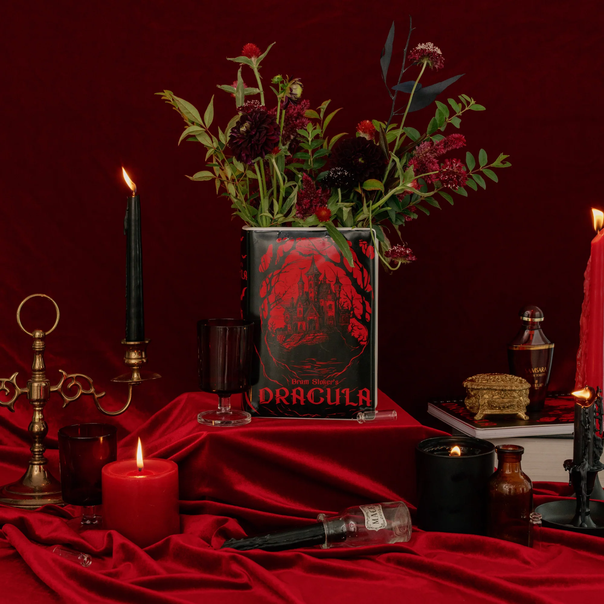 Large Book Vase, Dracula - Image 3