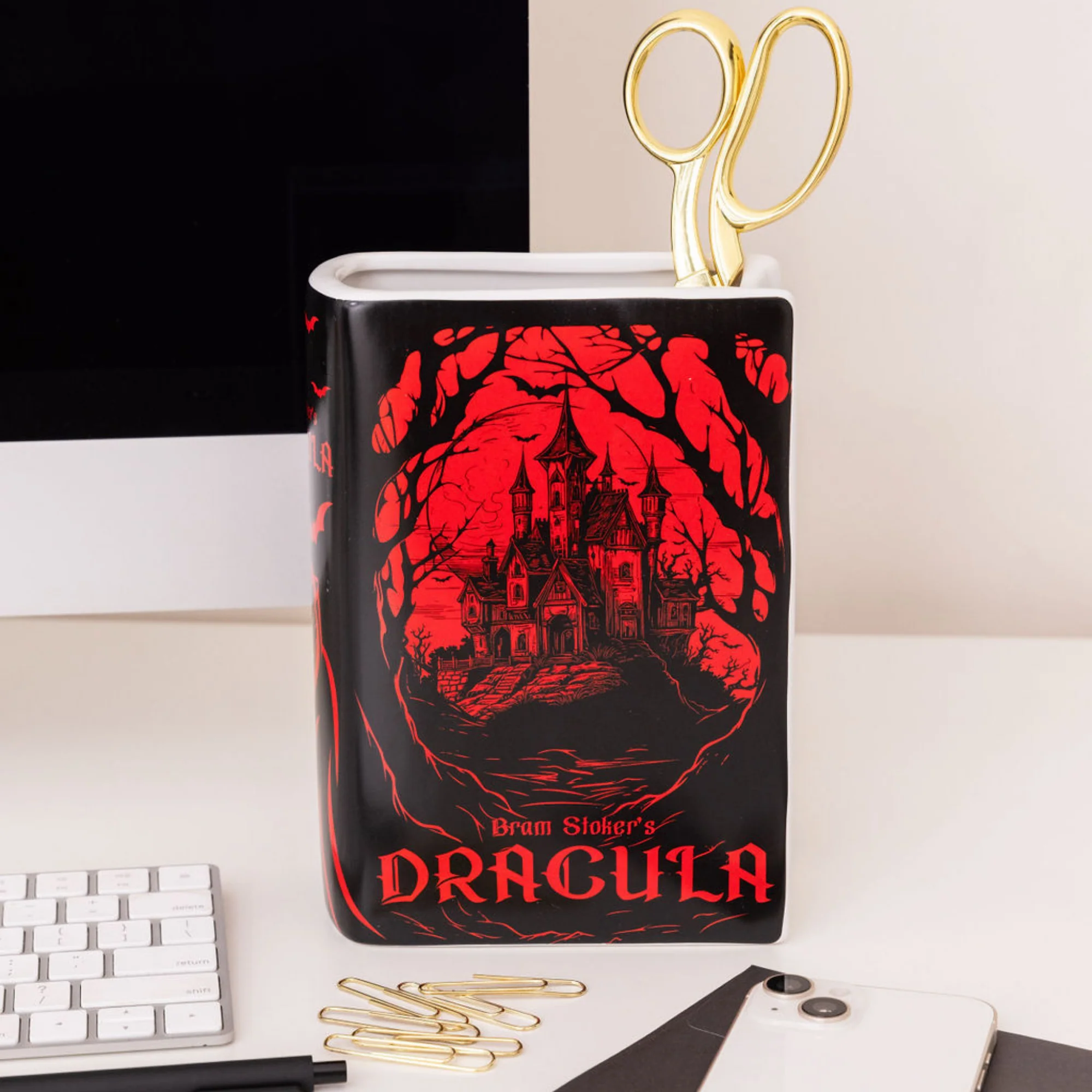 Large Book Vase, Dracula - Image 5