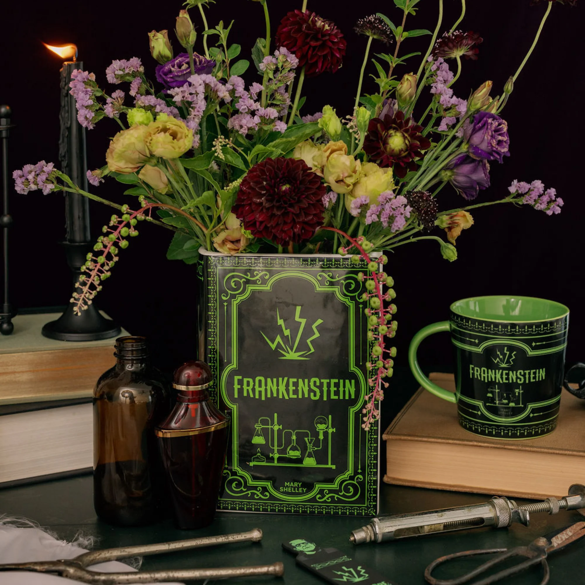Large Book Vase, Frankenstein - Image 7