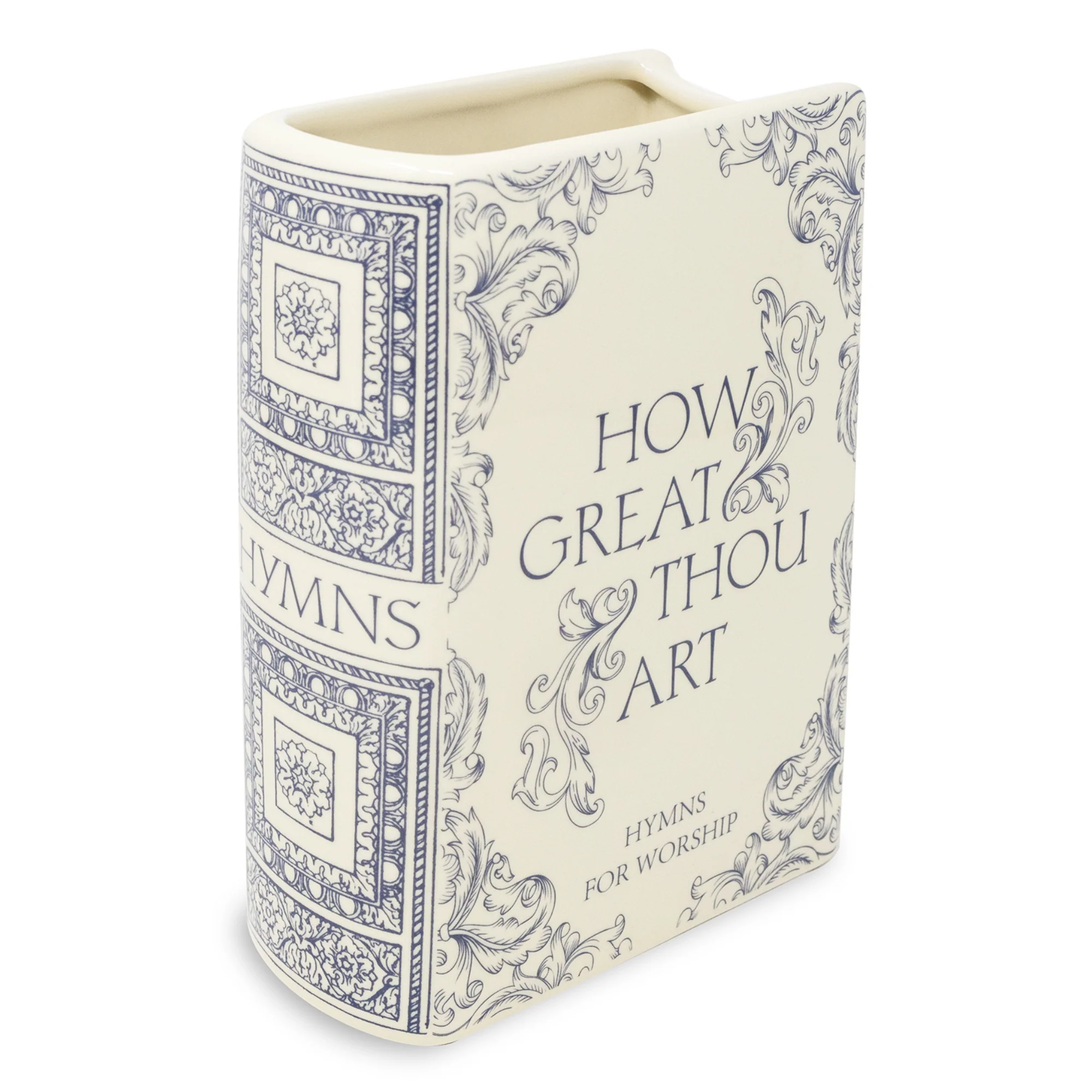 Large Book Vase, Hymnal
