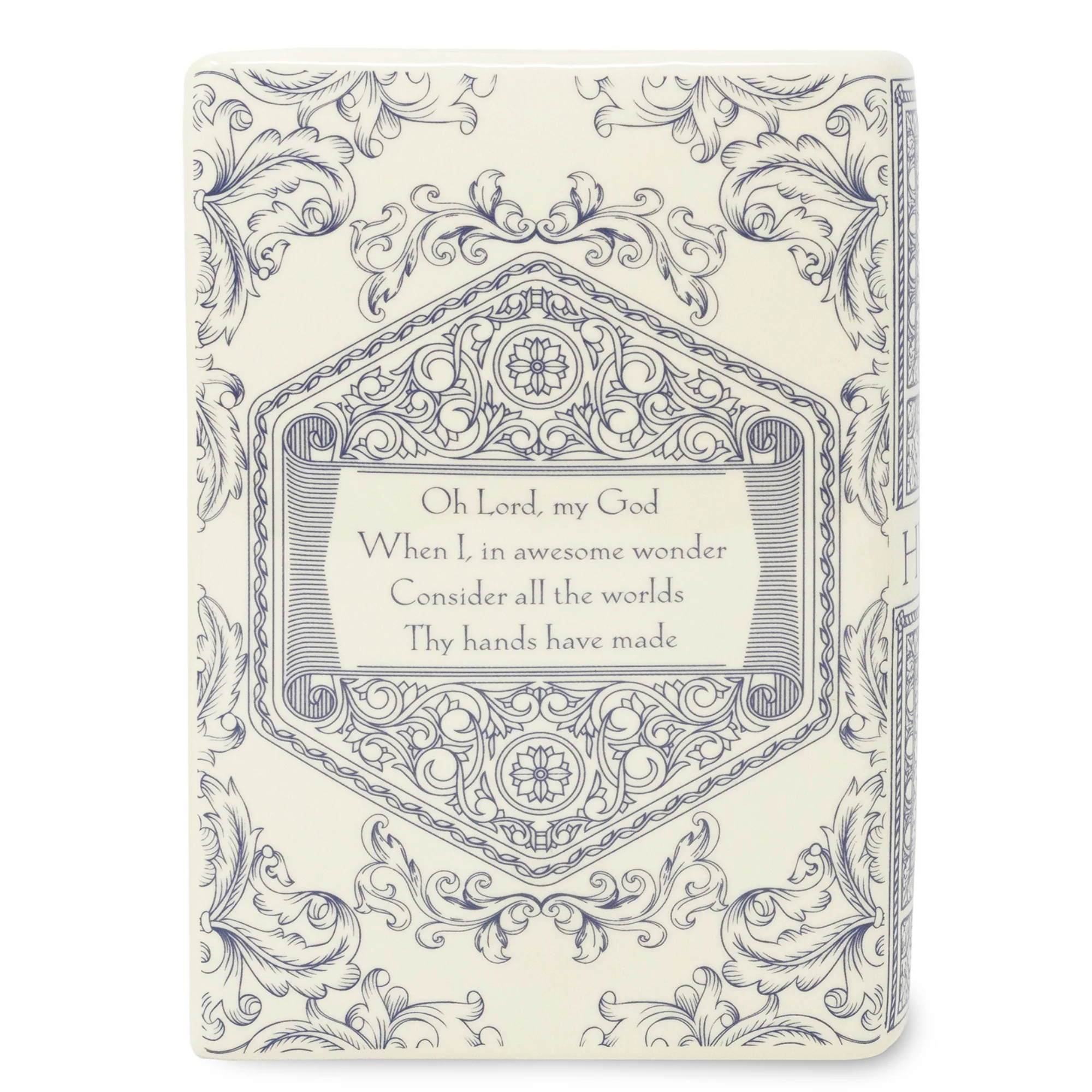 Large Book Vase, Hymnal - Image 3