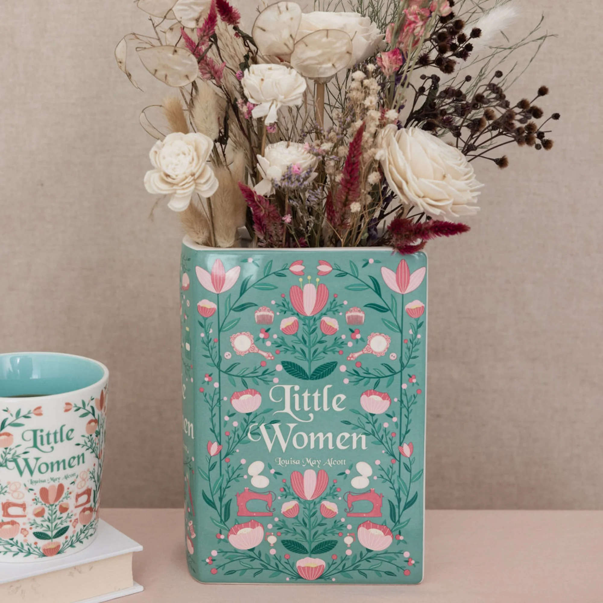 Large Book Vase, Little Women - Image 3