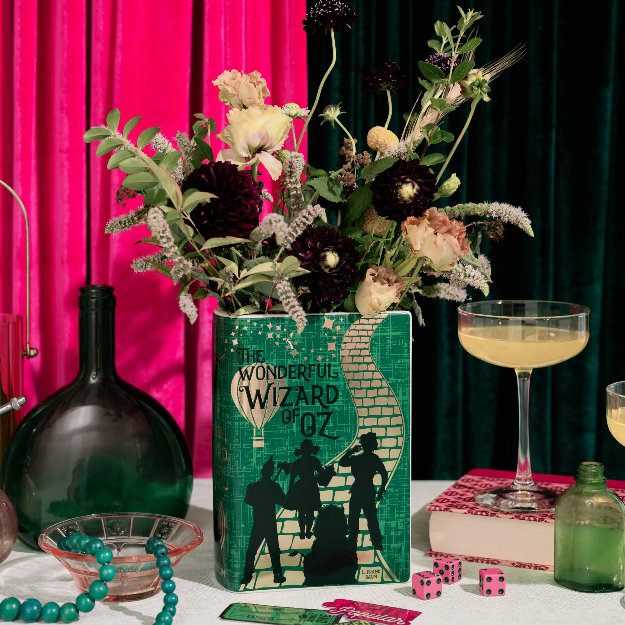 Large Book Vase, The Wonderful Wizard of Oz - Image 3