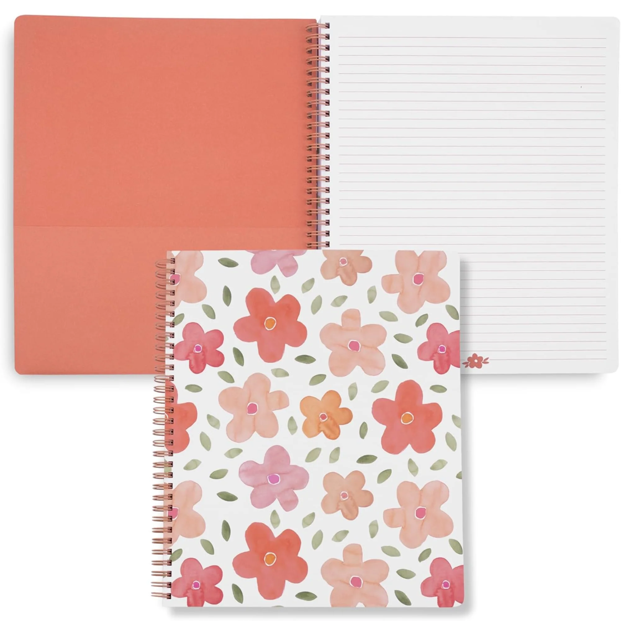 Large Notebook, Bold Floral - Image 3