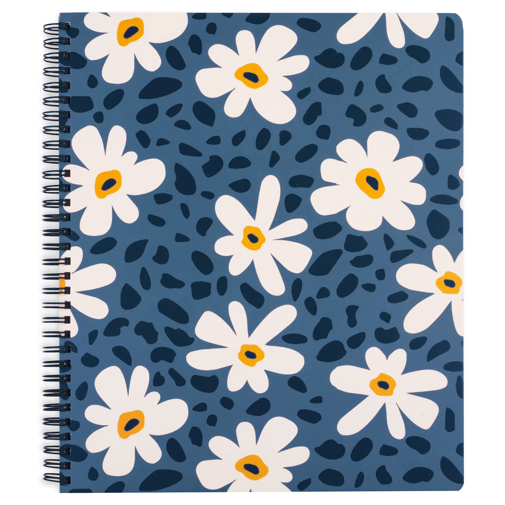 Large Notebook, Leopard Daisy