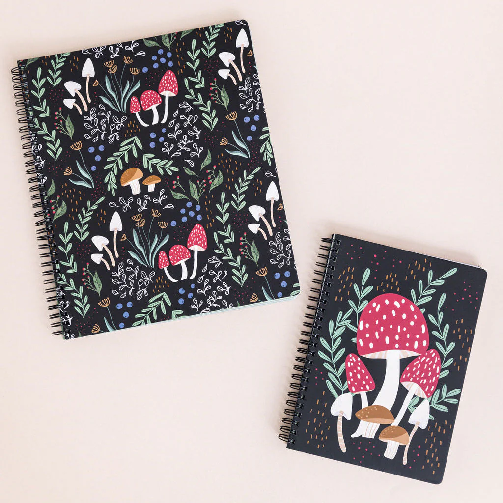 Large Notebook, Mushroom - Image 3