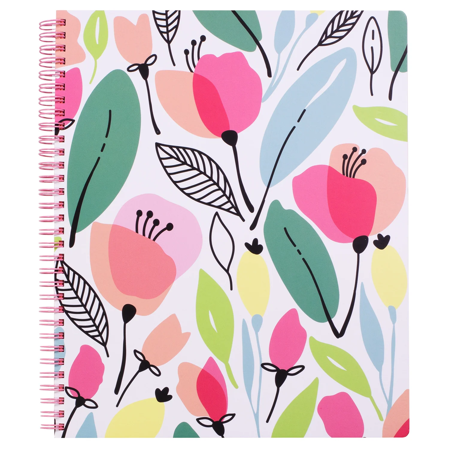 Large Notebook, Pink Poppy