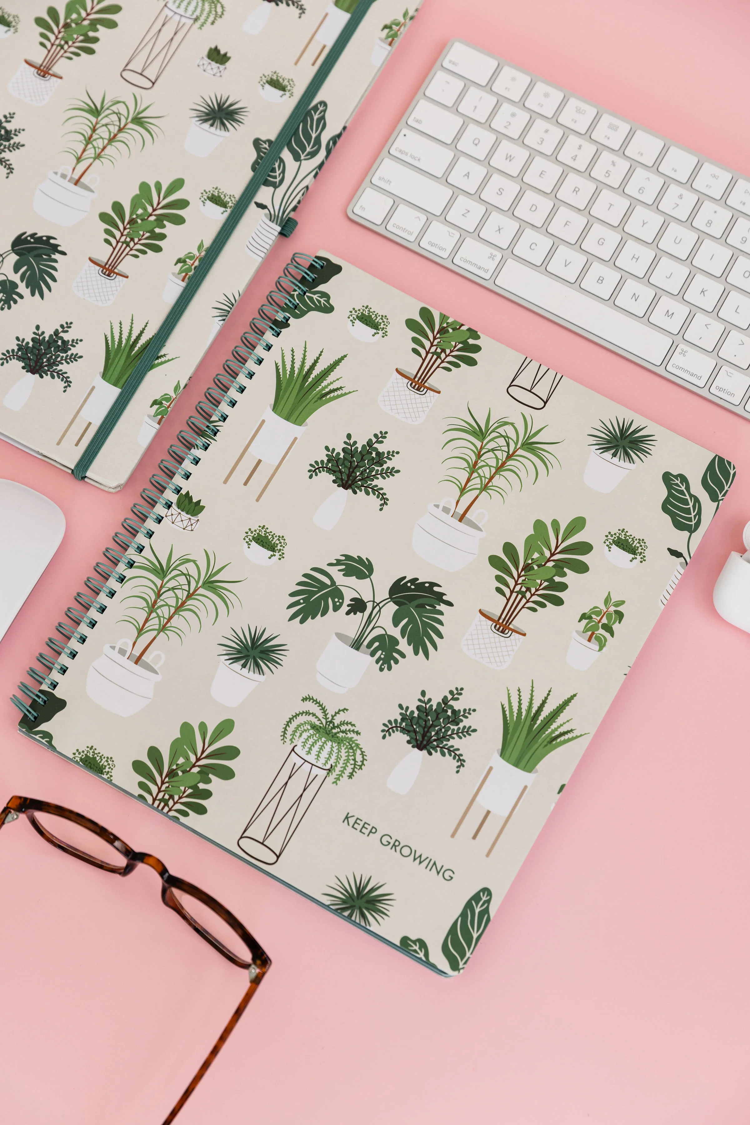 Large Notebook, Sage Plants - Image 3