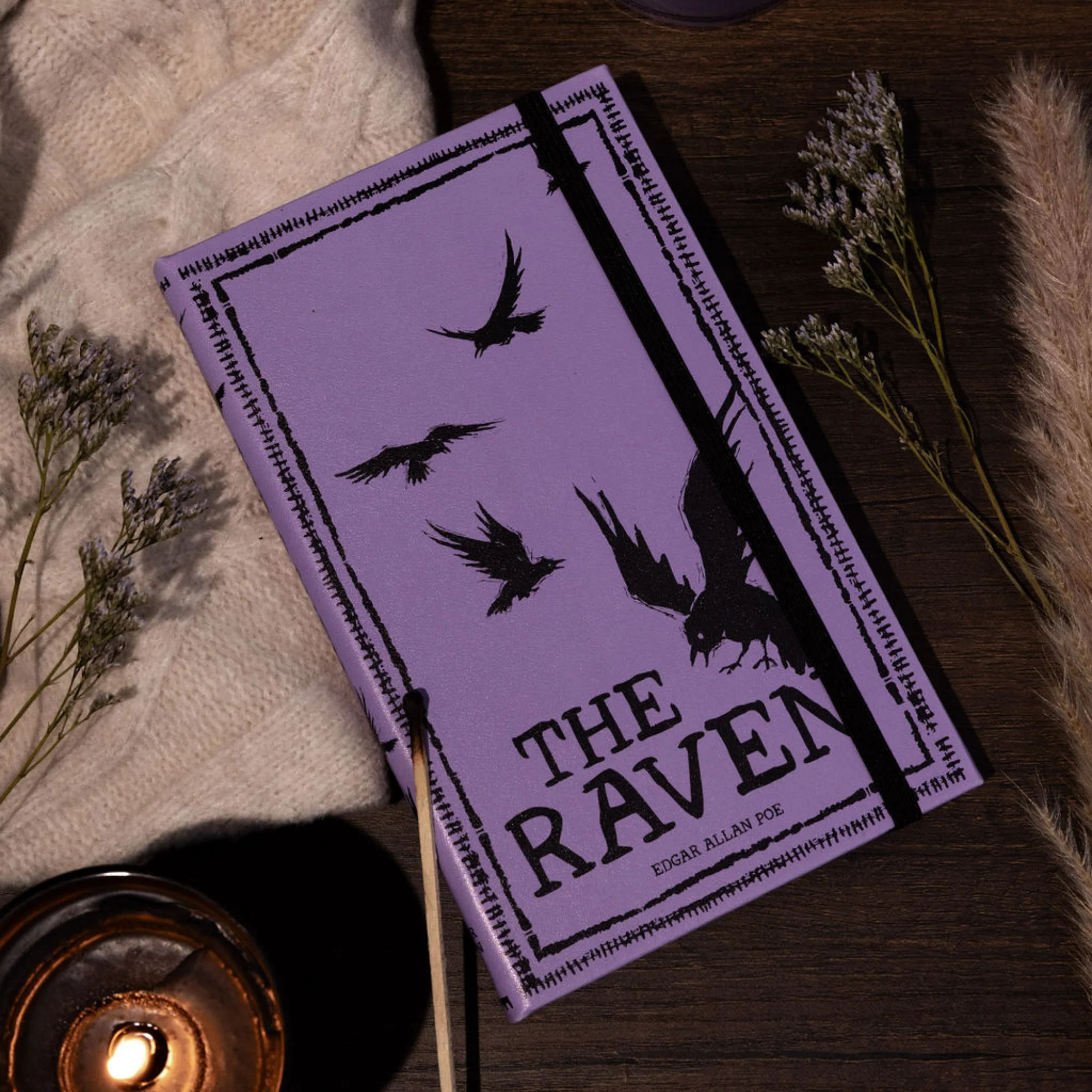 Vegan Leather Journal, The Raven (Purple) - Image 4