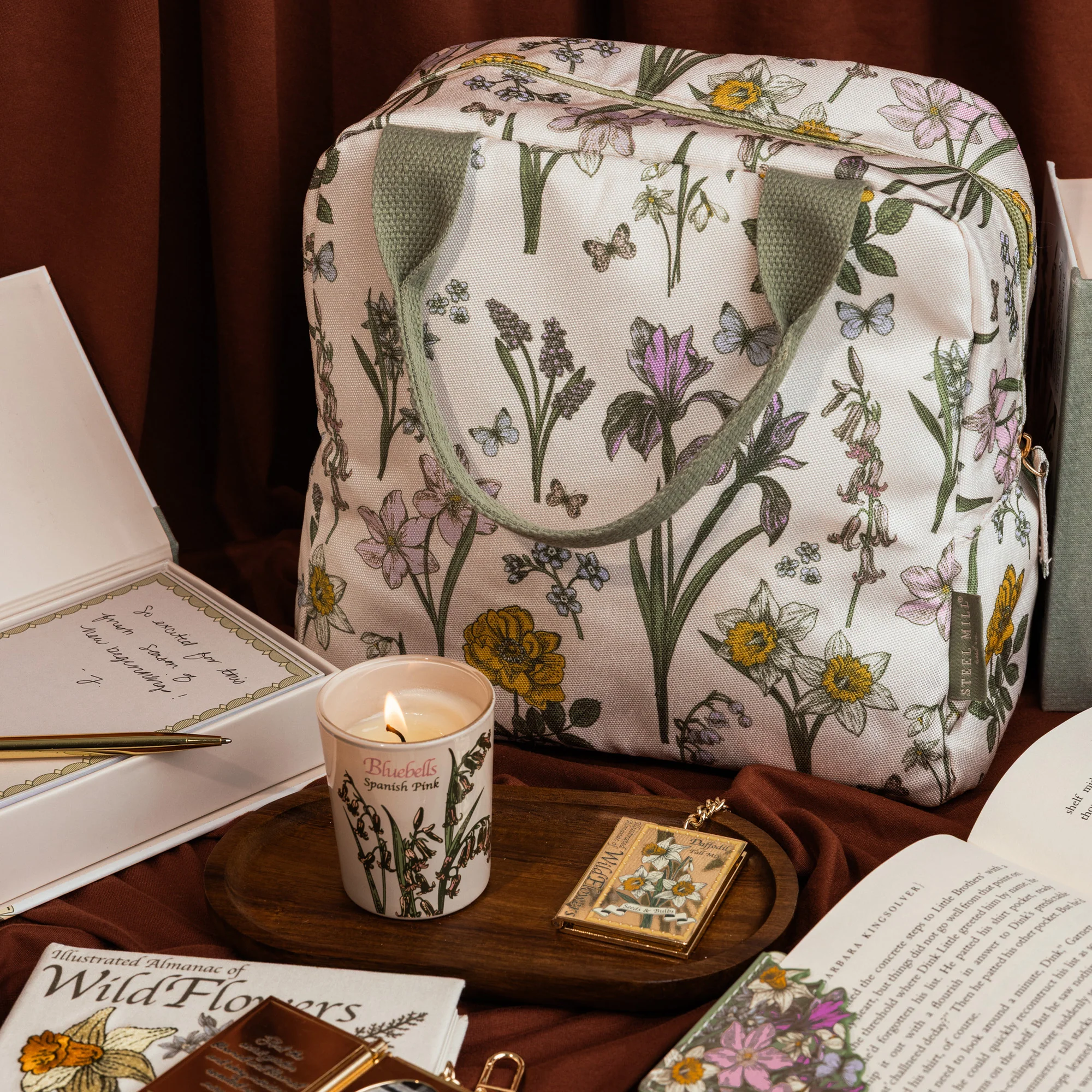 Lunch Bag, Wildflowers - Image 2