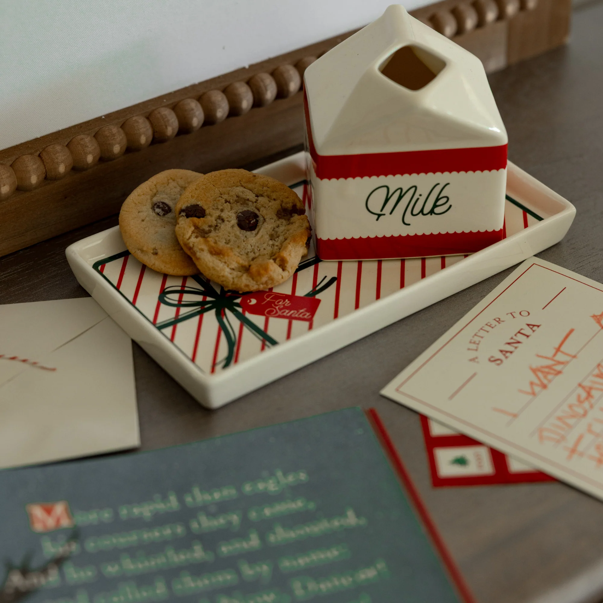 Milk and Cookies Set, Bow - Image 7
