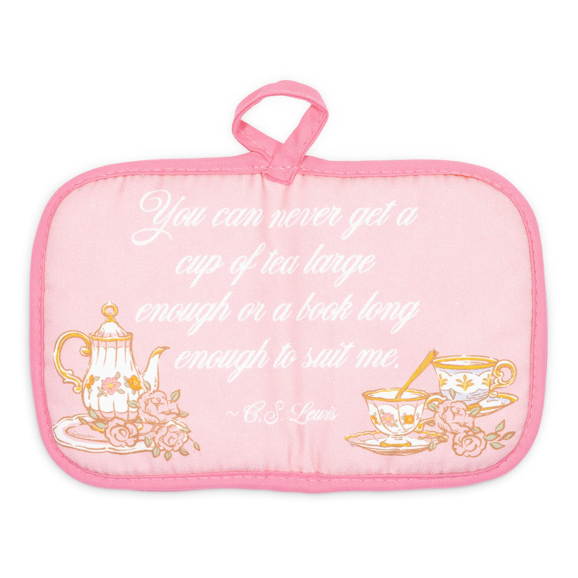 Mini Book Potholder Set, Tea - Image 6