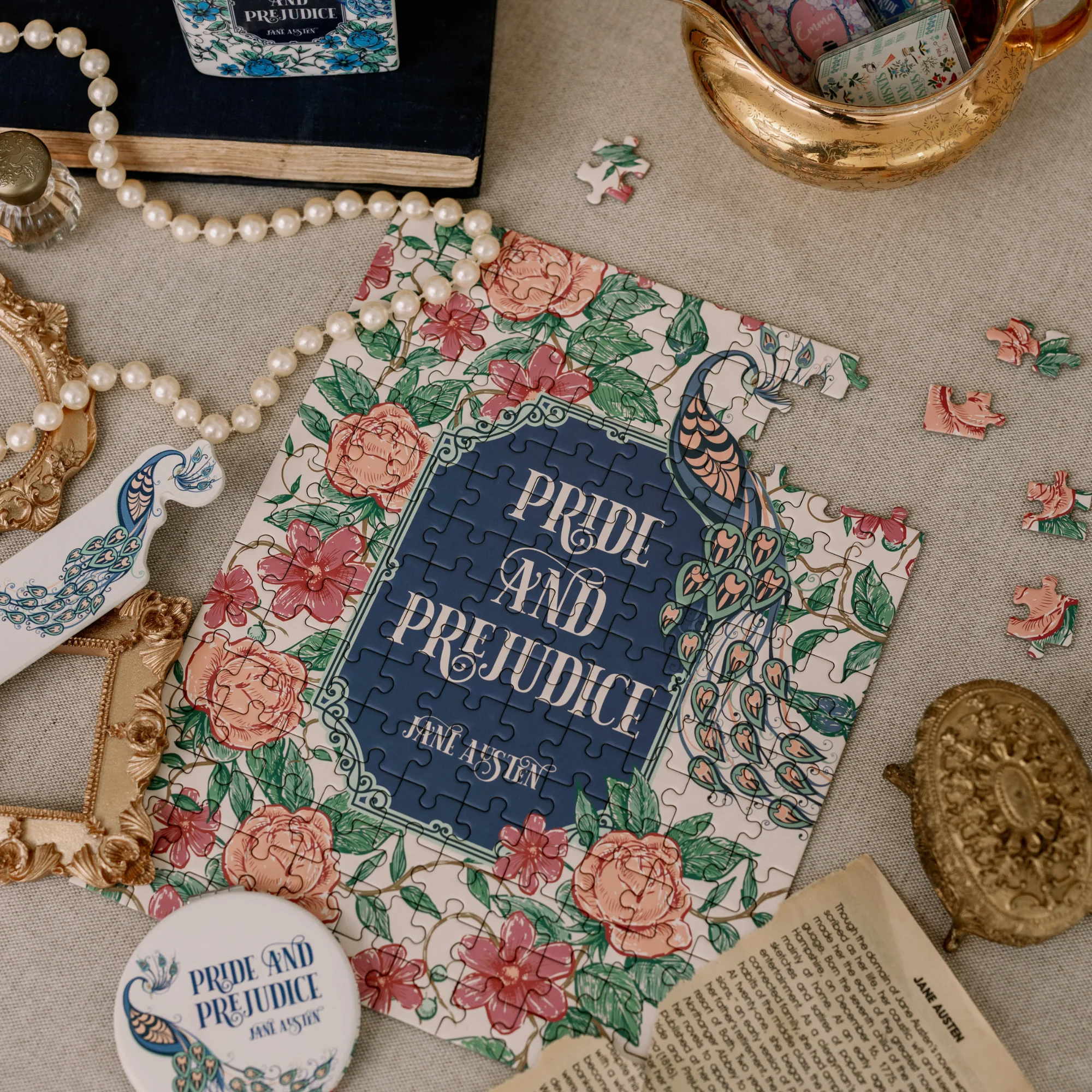 Mini Book Puzzle, Pride and Prejudice - Image 7