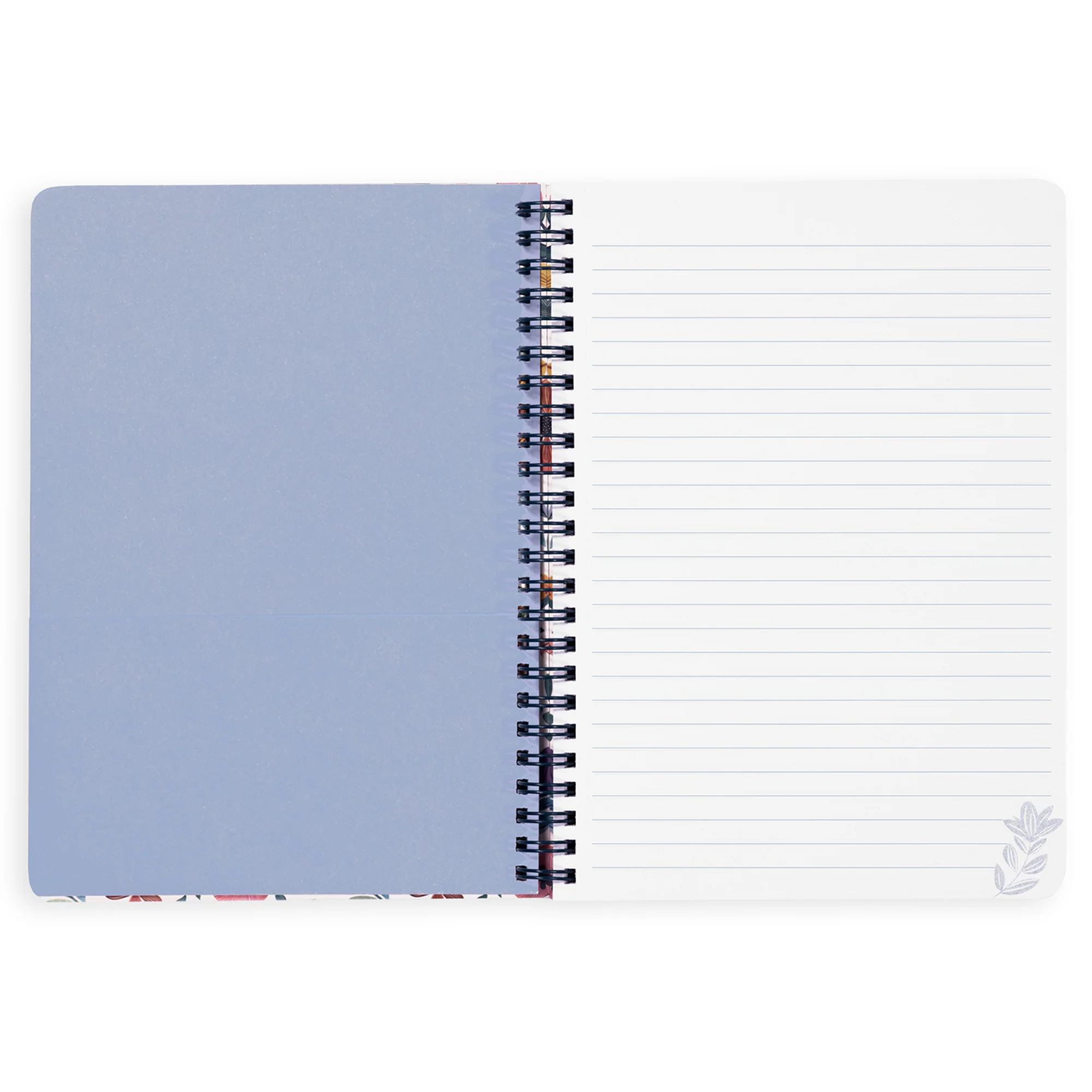 Mini Notebook, Folk Floral Multi - Image 3