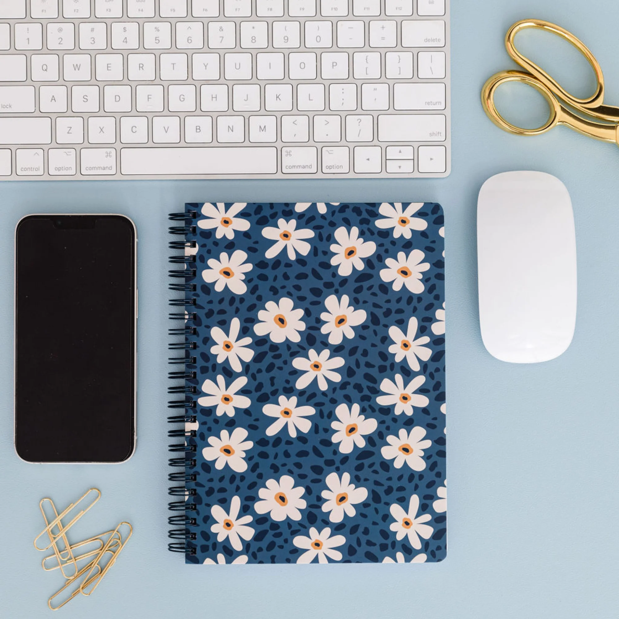 Mini Notebook, Leopard Daisy - Image 5
