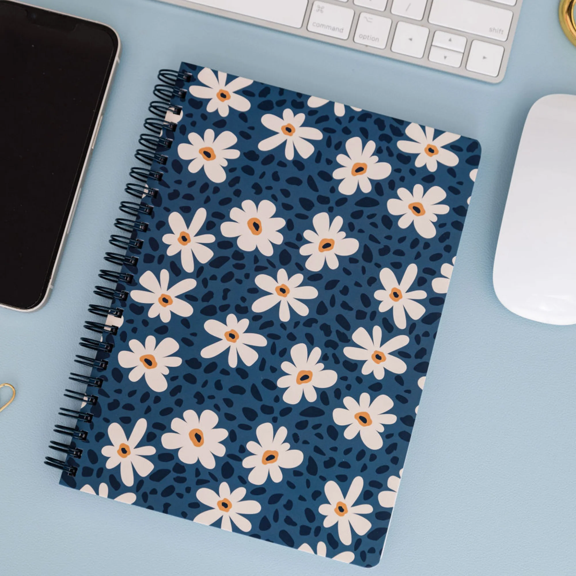 Mini Notebook, Leopard Daisy - Image 6