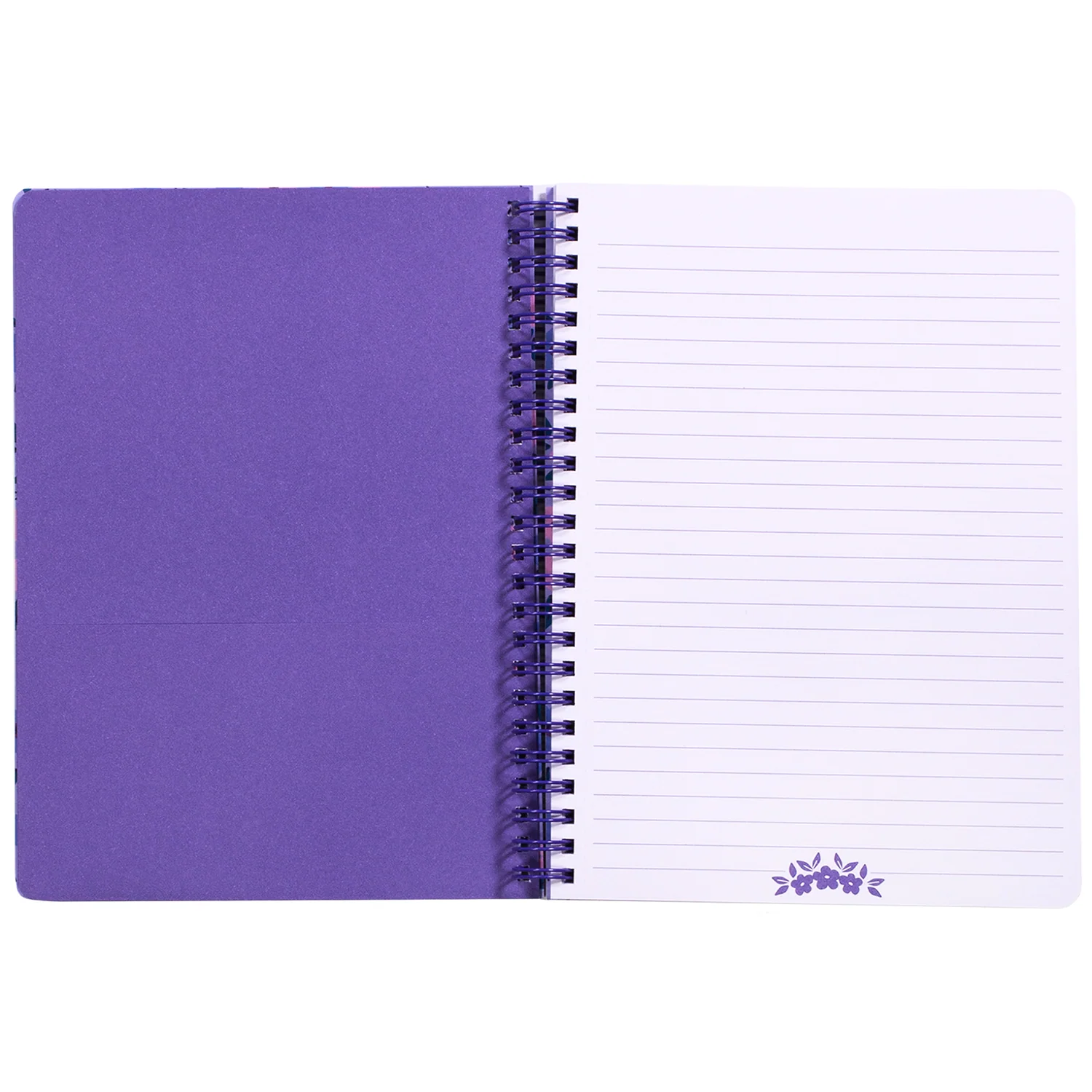 Mini Notebook, Lilac Floral - Image 2