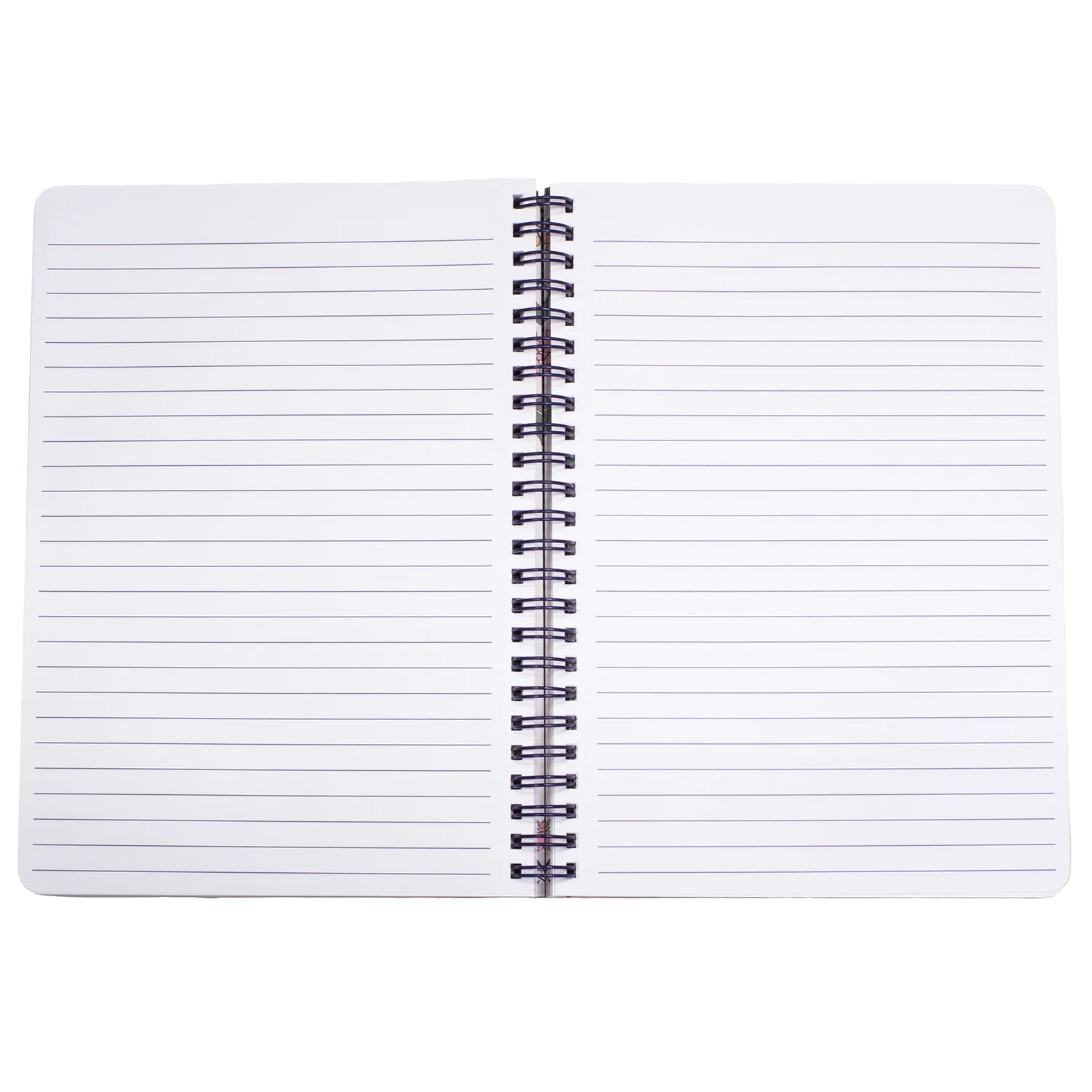 Mini Notebook, Purple Vine Ditsy - Image 2