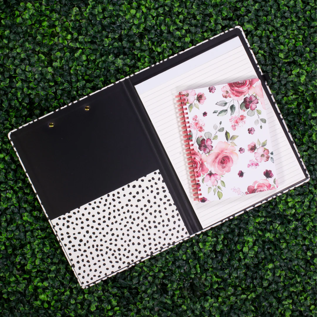 Mini Notebook, Rose Floral - Image 3