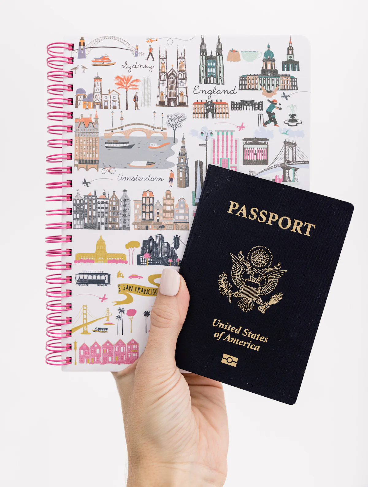 Mini Notebook, City Icons - Image 4