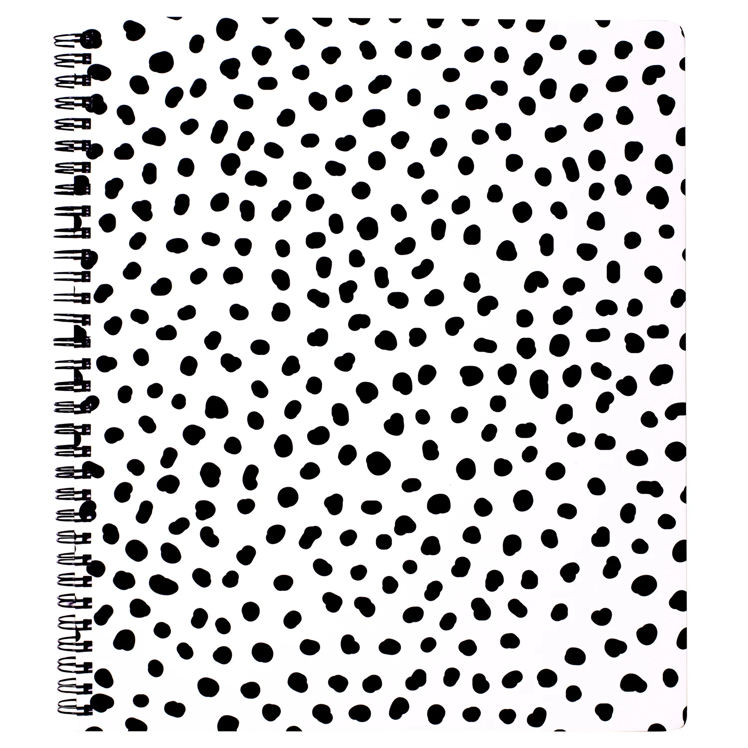 Large Notebook, Black Dots