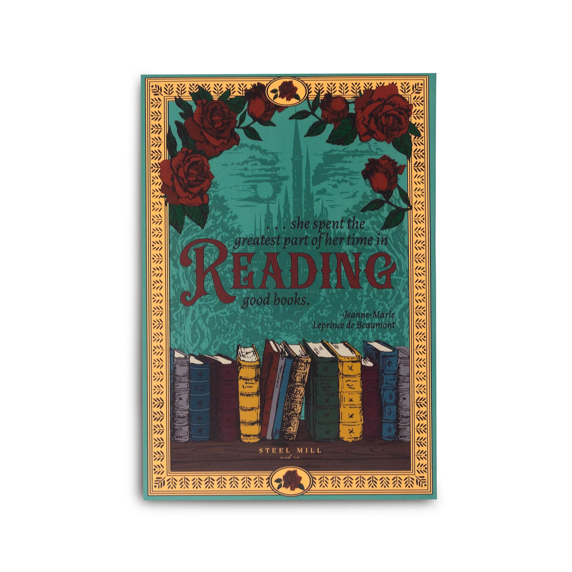 Novelty Bookmark Set of 4 - Beauty And The Beast - Image 3