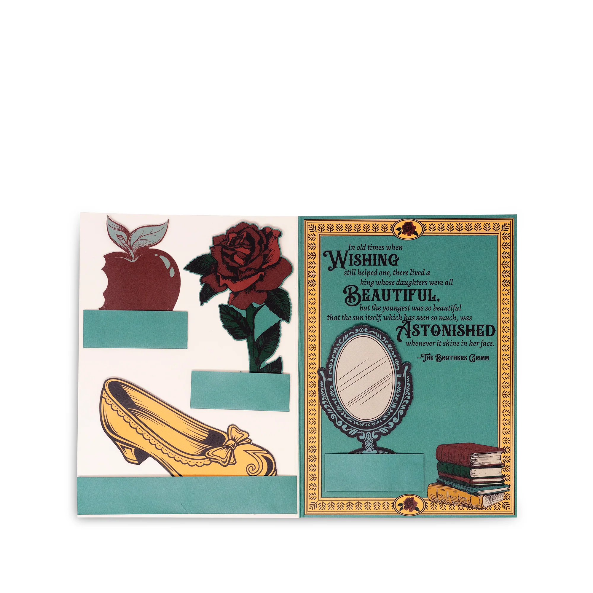Novelty Bookmark Set of 4 - Beauty And The Beast - Image 4