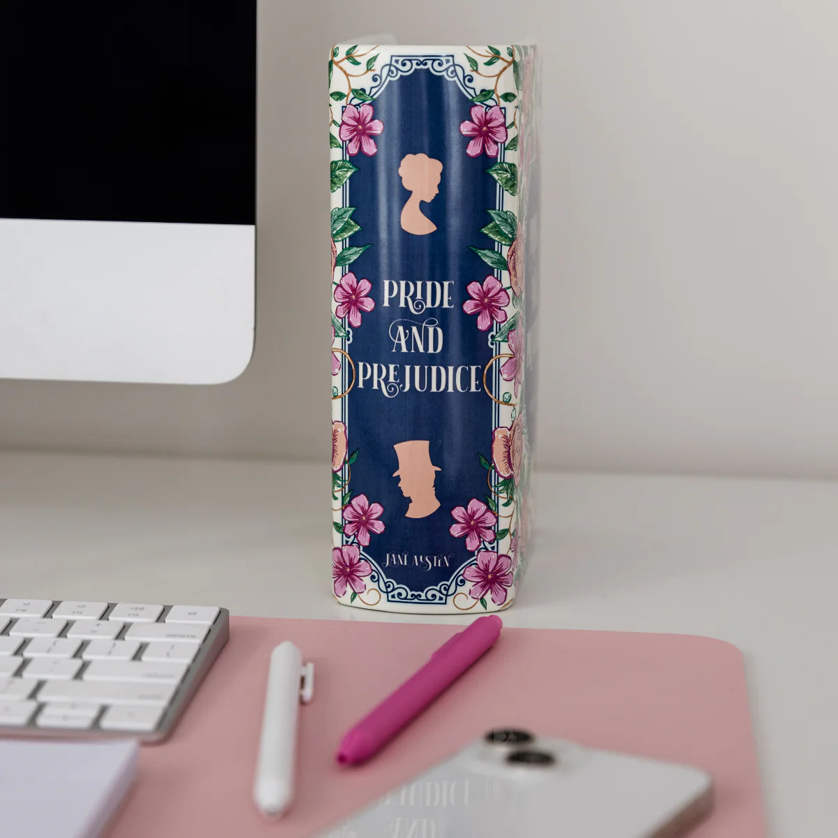 Large Book Vase, Pride and Prejudice - Image 7