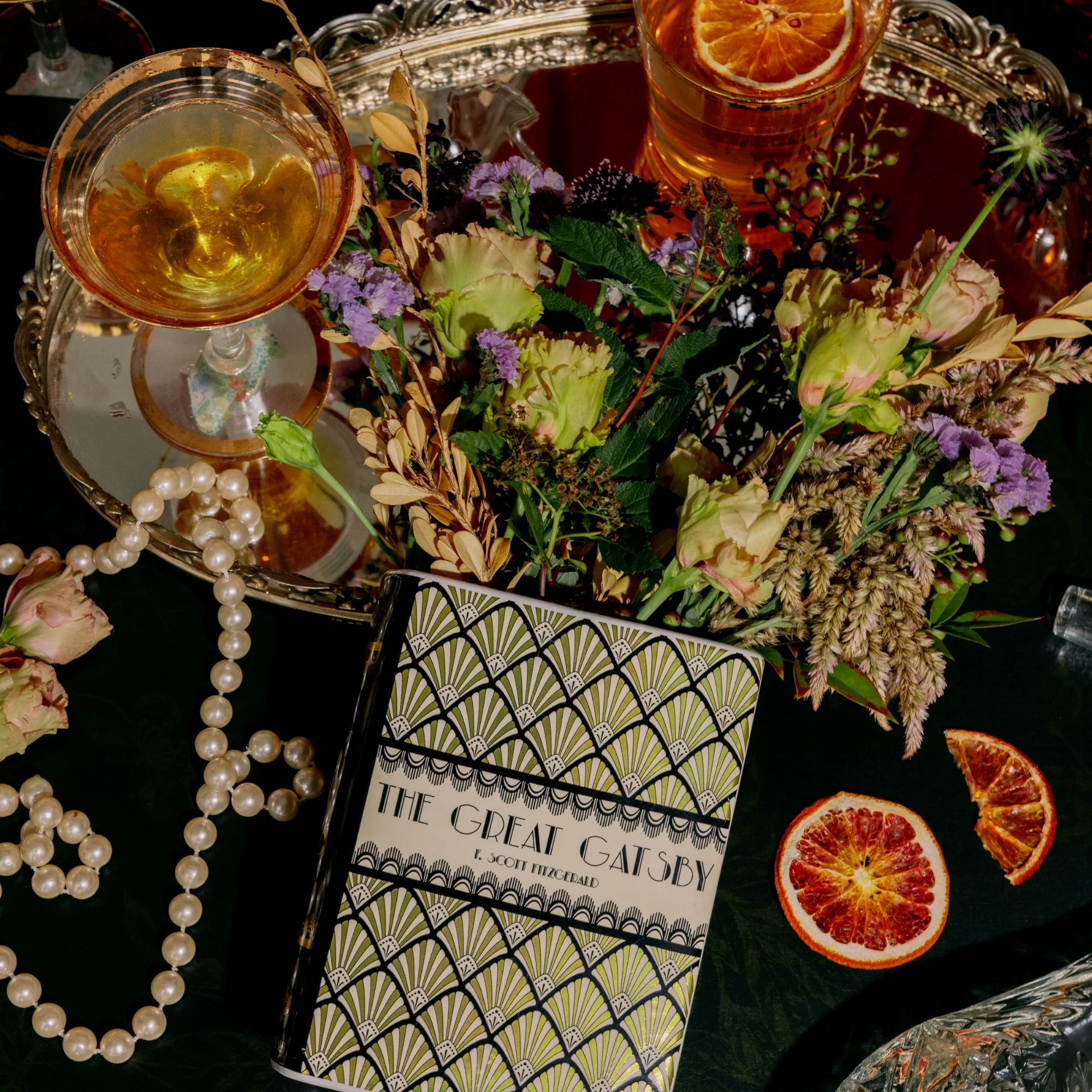 Small Book Vase, Great Gatsby - Image 4