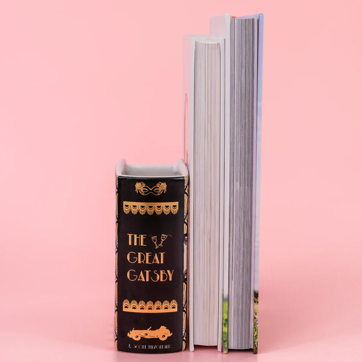 Small Book Vase, Great Gatsby - Image 8