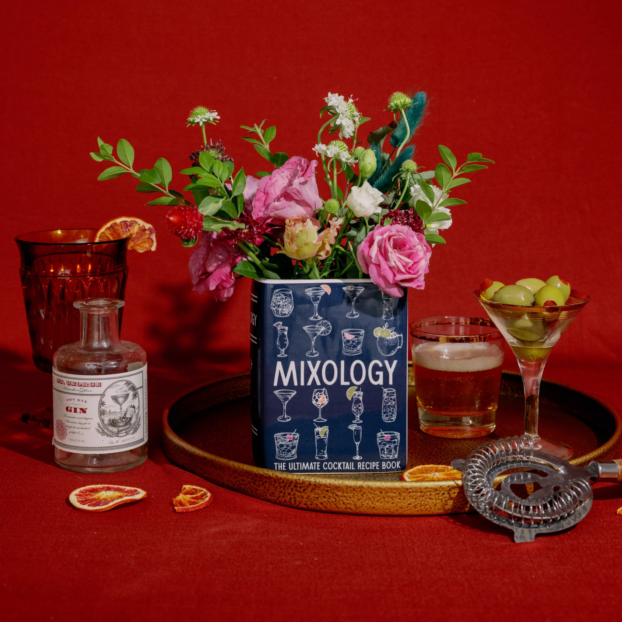 Small Book Vase, Mixology - Image 6