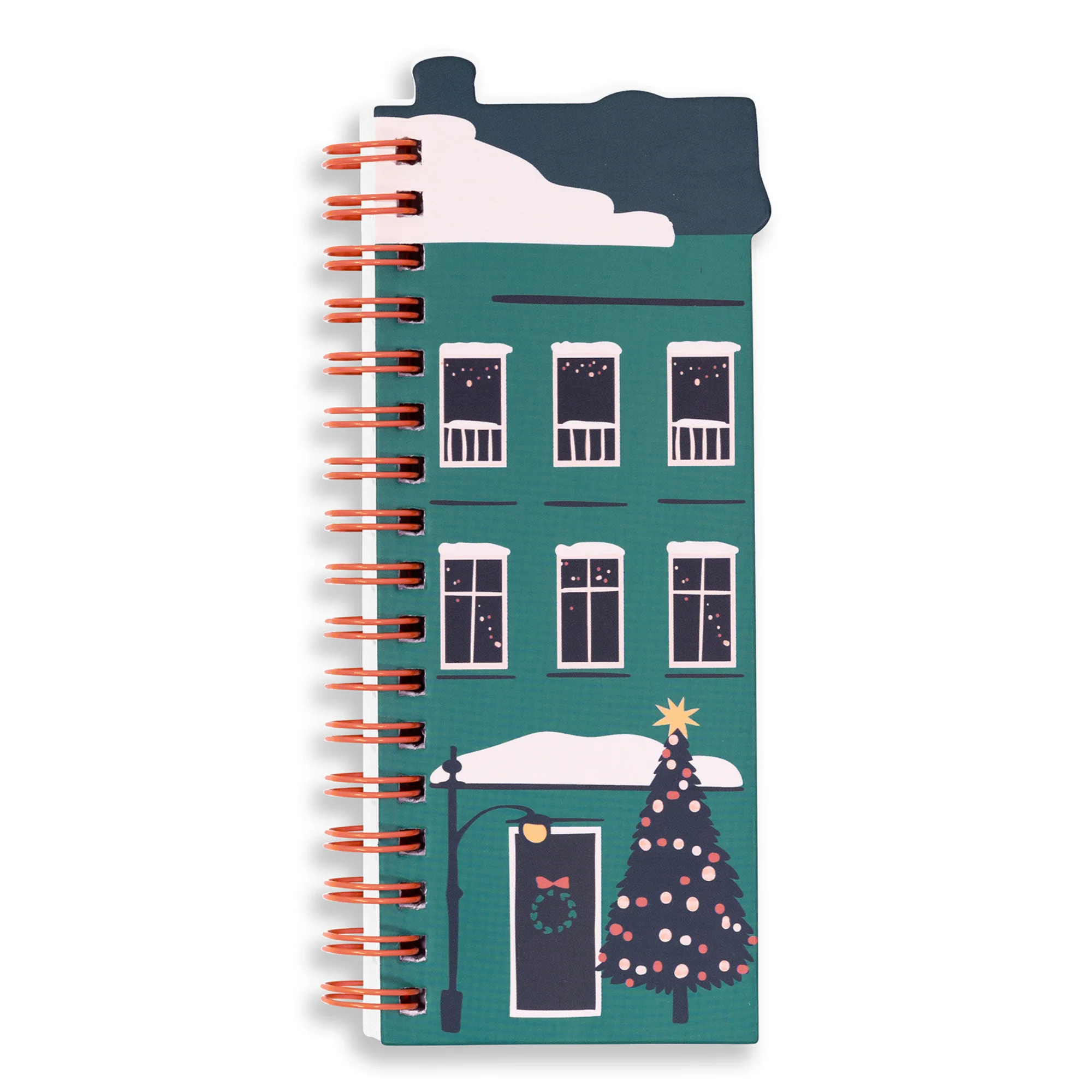 Spiral Notepad Set of 3, Holiday Village - Image 4