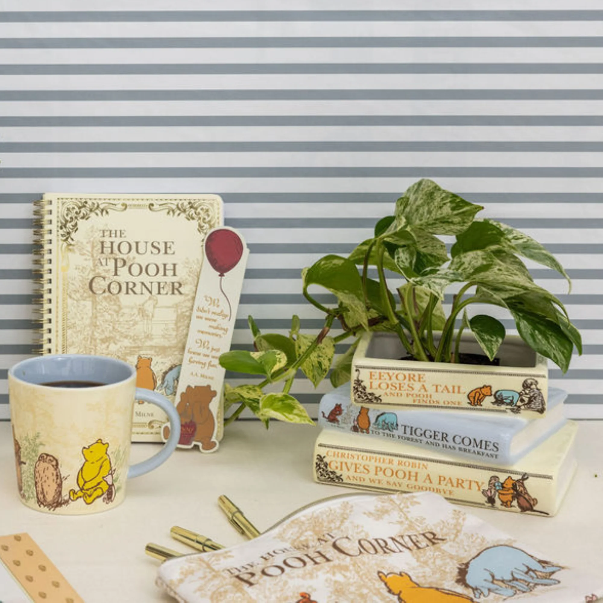 Stacked Book Planter, The House at Pooh Corner - Image 8