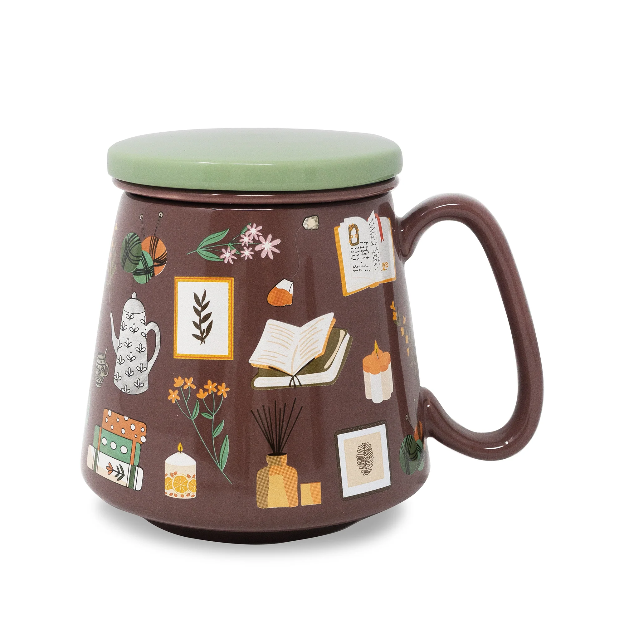 Tea Infuser Mug, Books
