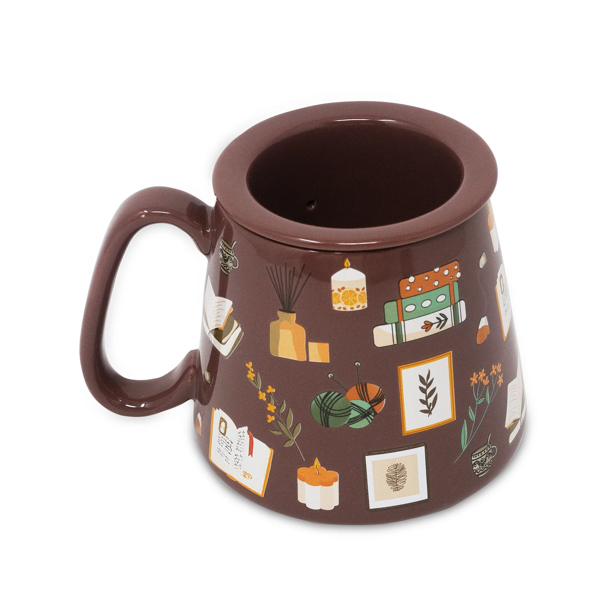 Tea Infuser Mug, Books - Image 3