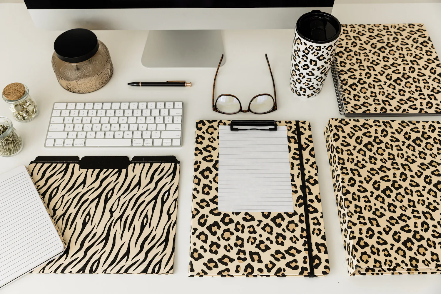 Three Ring Binder, Leopard - Image 4