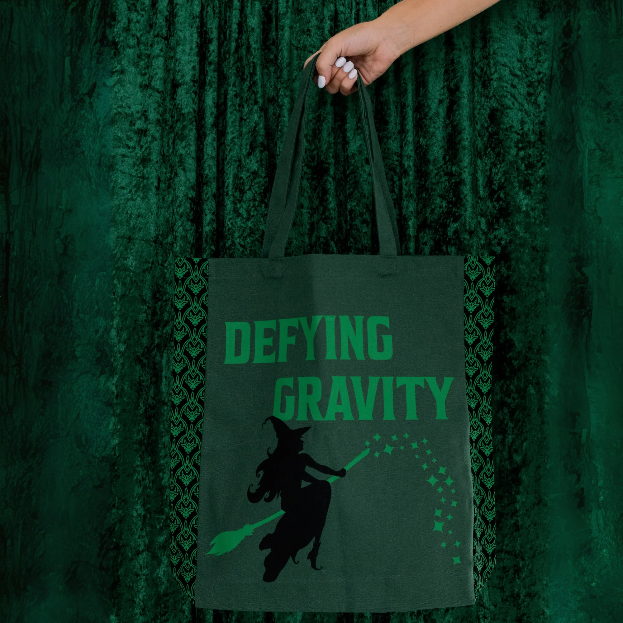 Canvas Tote Bag, Defying Gravity - Image 3