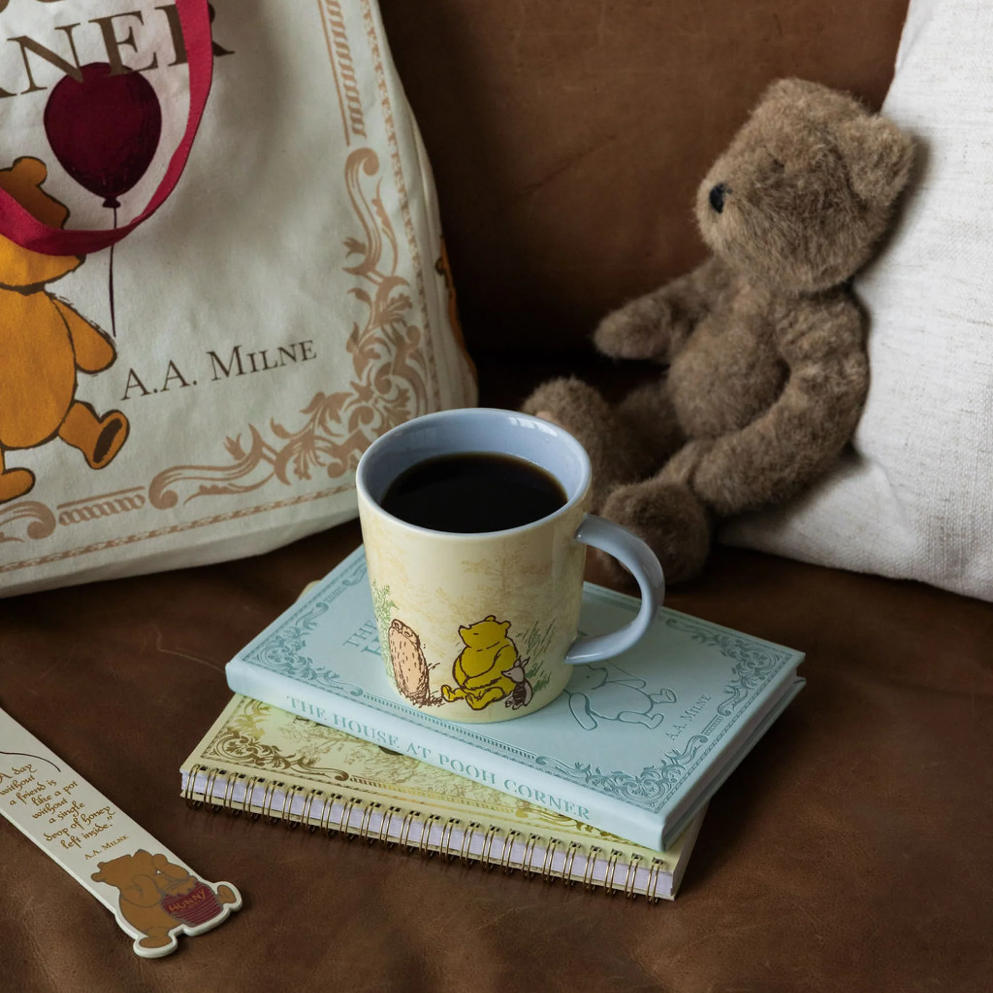Vegan Leather Journal, The House at Pooh Corner - Image 6