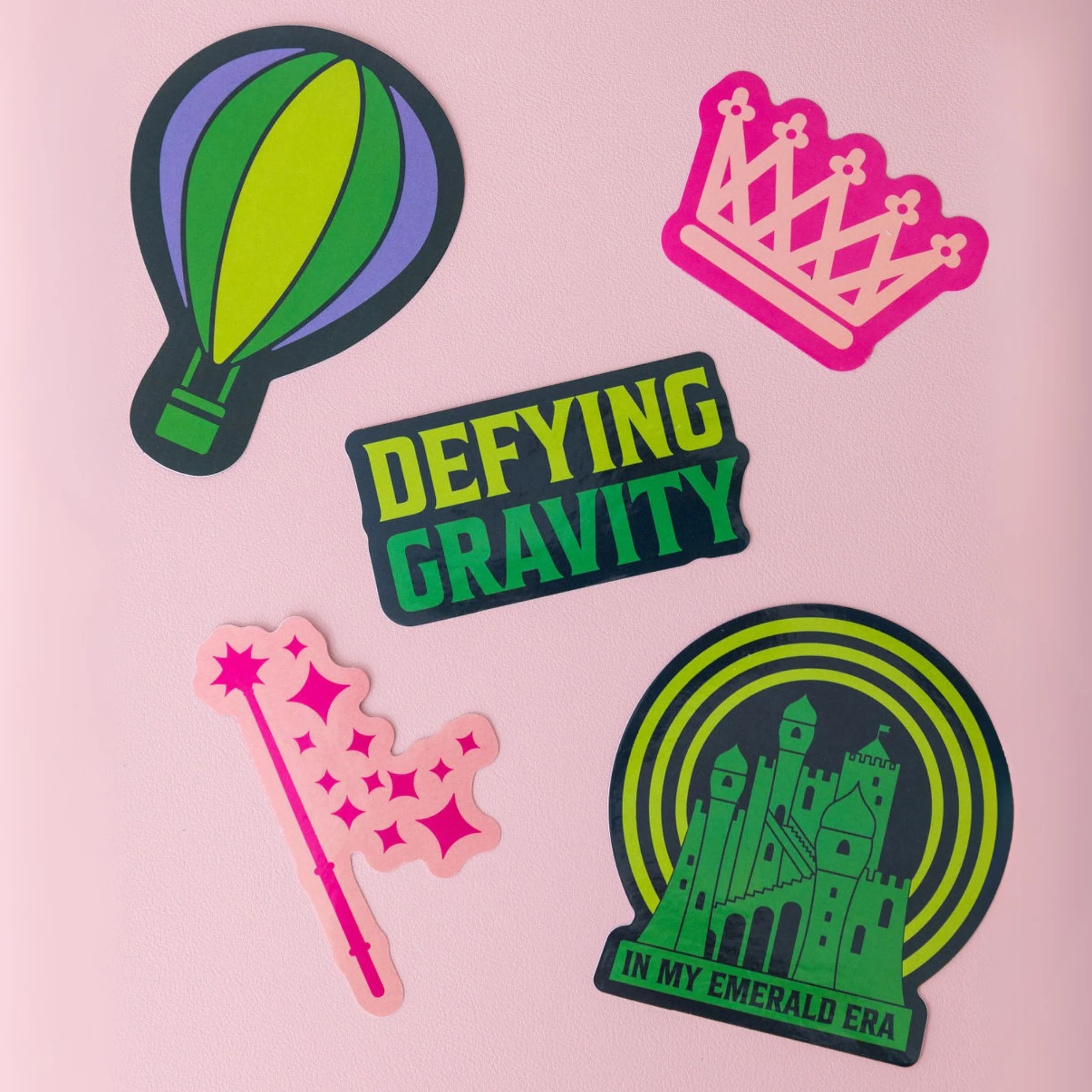 Jumbo Sticker Set of 5, Wicked Inspired - Image 3